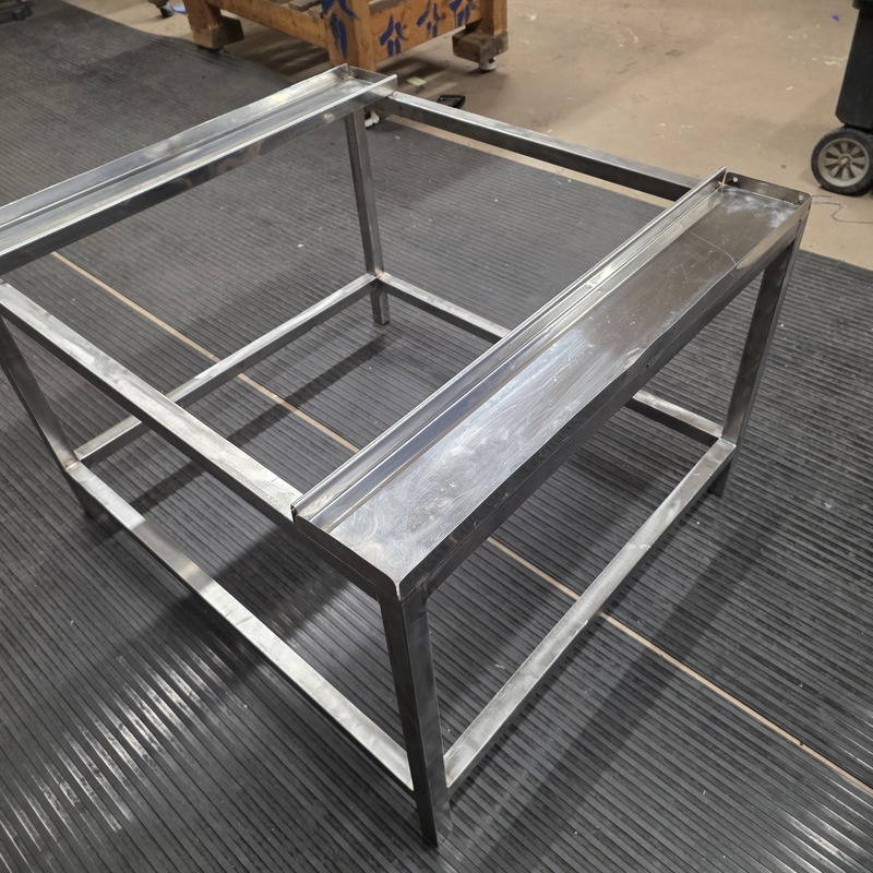 catering stand for grilltop, stainless steel